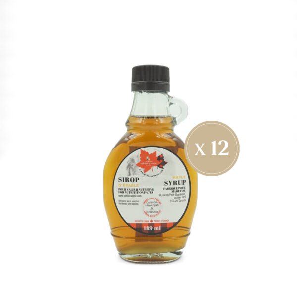 Sirop d'érable anse 189 ml - 12 unités